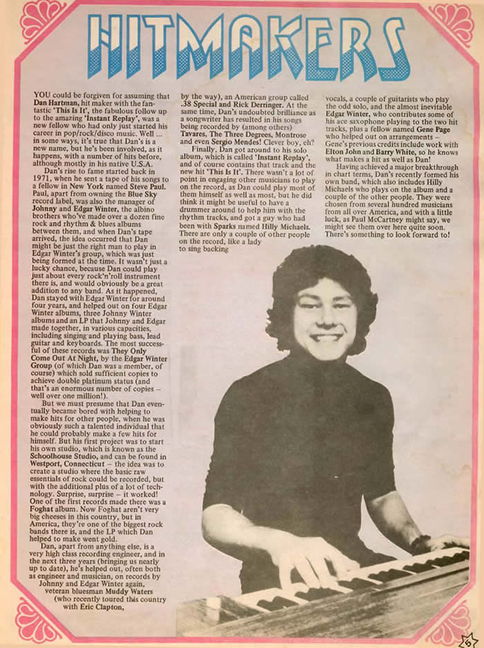 Dan Hartman - HaHit Makers